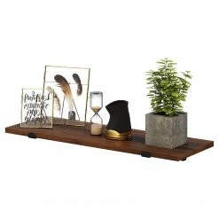 Red Living Tablettes murales Crossville II (lot 2) - Marron / Noir 16 Red Living Tablettes murales Crossville II (lot 2) - Marron / Noir -loftscape Boutique 1000353409 220601 033 DETAILS P000000001000353409