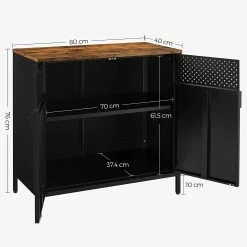 Red Living Buffet Ferris Wheel - Métal - Marron / Noir -loftscape Boutique 1000353415 220601 500 SKETCH DETAILS P000000001000353415 sketch