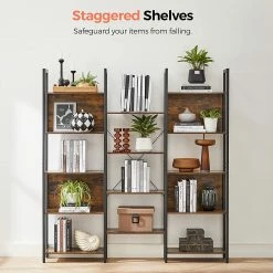 Red Living Étagère Leesville IV - Marron / Noir -loftscape Boutique 1000353421 220601 034 DETAILS P000000001000353421