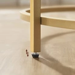 Loftscape Table basse Poygan II - Blanc / Doré 14 Loftscape Table basse Poygan II - Blanc / Doré -loftscape Boutique 1000353423 220601 030 DETAILS P000000001000353423