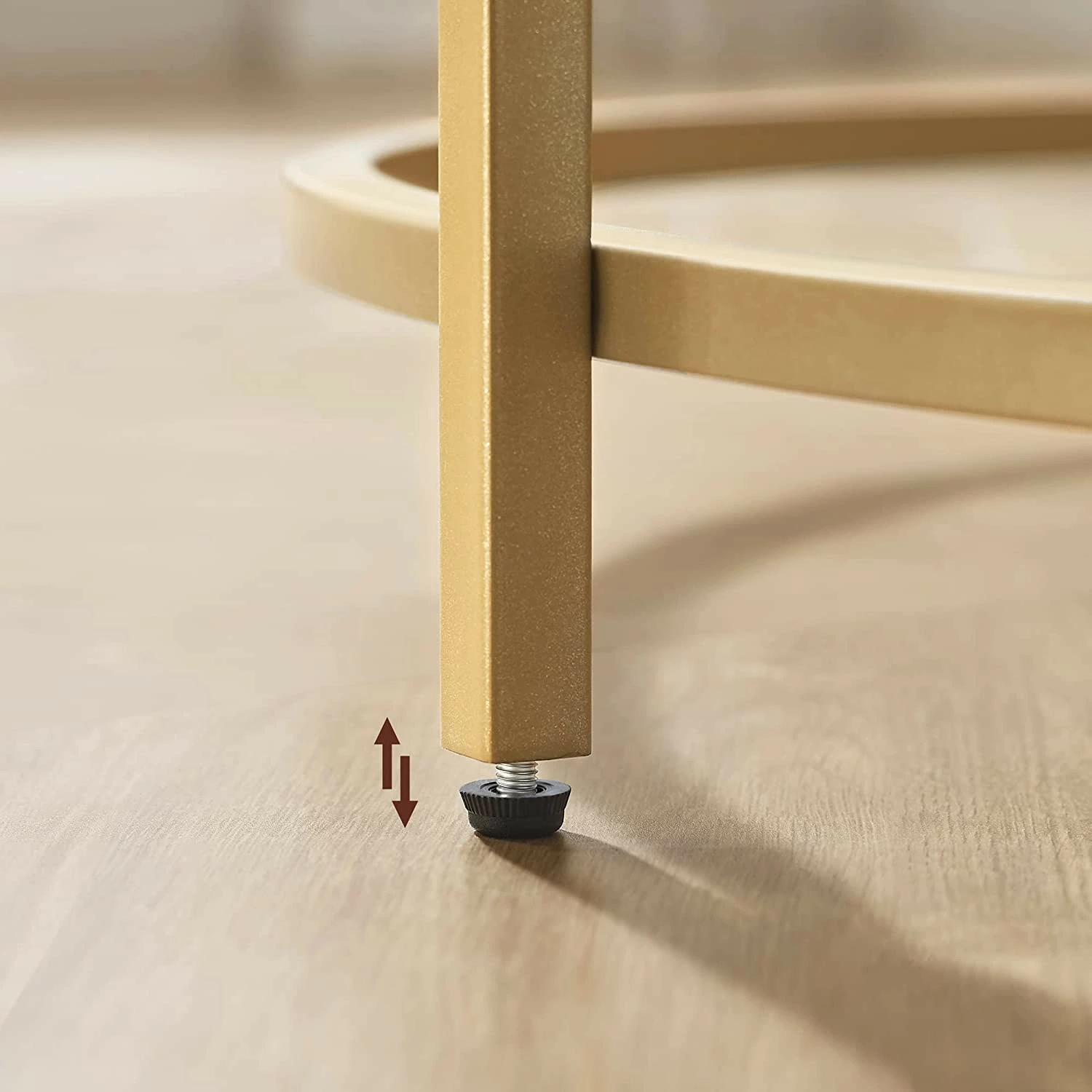 Loftscape Table basse Poygan II - Blanc / Doré 7 Loftscape Table basse Poygan II - Blanc / Doré – Image 5