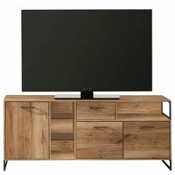 Red Living Ensemble meubles TV Sligo III (3 élém.) - Imitation chêne rustique argenté / Graphite -loftscape Boutique 1000353517 220530 030 DETAILS P000000001000353517