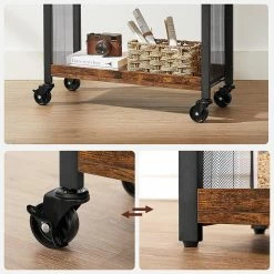 Red Living Desserte Bettyhill - Marron / Noir 15 Red Living Desserte Bettyhill - Marron / Noir -loftscape Boutique 1000355206 220601 030 DETAILS P000000001000355206