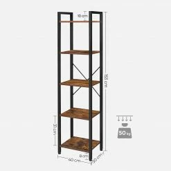 Red Living Étagère Leesville X - Marron / Noir 15 Red Living Étagère Leesville X - Marron / Noir -loftscape Boutique 1000355211 220601 500 SKETCH DETAILS P000000001000355211 sketch