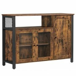 Red Living Buffet Toulouse II - Marron / Noir