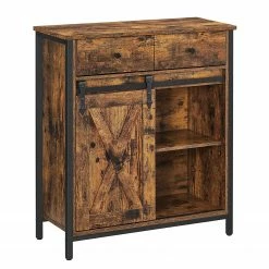 Red Living Buffet Torm II - Marron / Noir