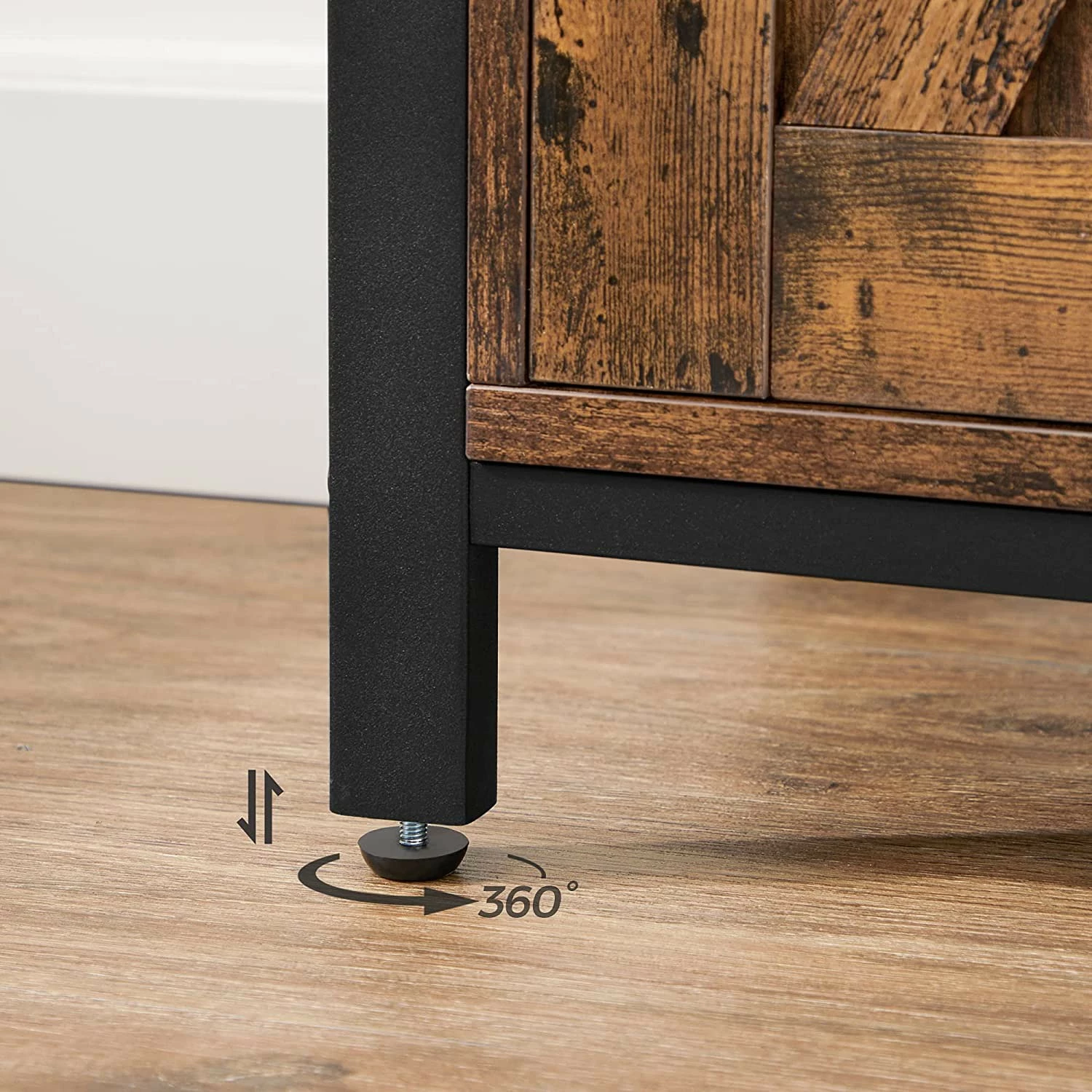 Red Living Buffet Towa I - Marron / Noir 9 Red Living Buffet Towa I - Marron / Noir – Image 7