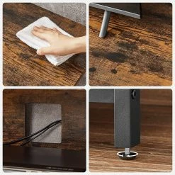 Red Living Banc TV Leesville - Marron / Noir 18 Red Living Banc TV Leesville - Marron / Noir -loftscape Boutique 1000355232 220601 033 DETAILS P000000001000355232