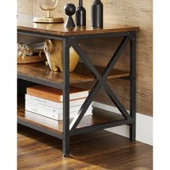 Red Living Banc TV Molalla - Marron / Noir 13 Red Living Banc TV Molalla - Marron / Noir -loftscape Boutique 1000355236 220601 030 DETAILS P000000001000355236