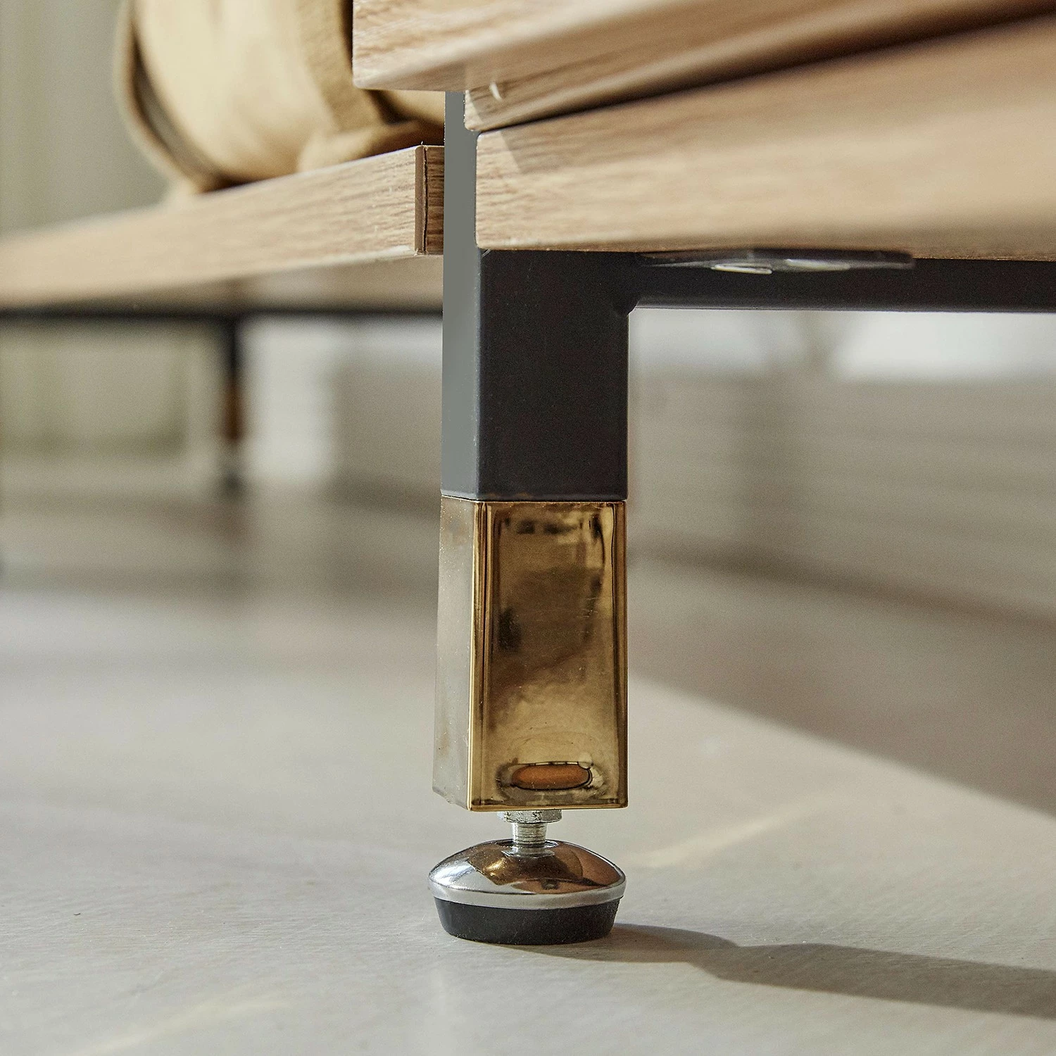 Red Living Étagère Ruoms I - Imitation acacia / Noir 11 Red Living Étagère Ruoms I - Imitation acacia / Noir – Image 9