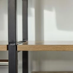 Red Living Étagère Ruoms II - Imitation acacia / Noir -loftscape Boutique 1000355290 220603 031 DETAILS P000000001000355290