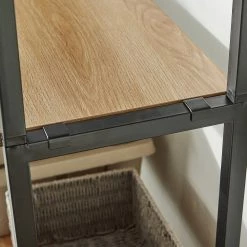 Red Living Étagère Ruoms II - Imitation acacia / Noir -loftscape Boutique 1000355290 220603 034 DETAILS P000000001000355290