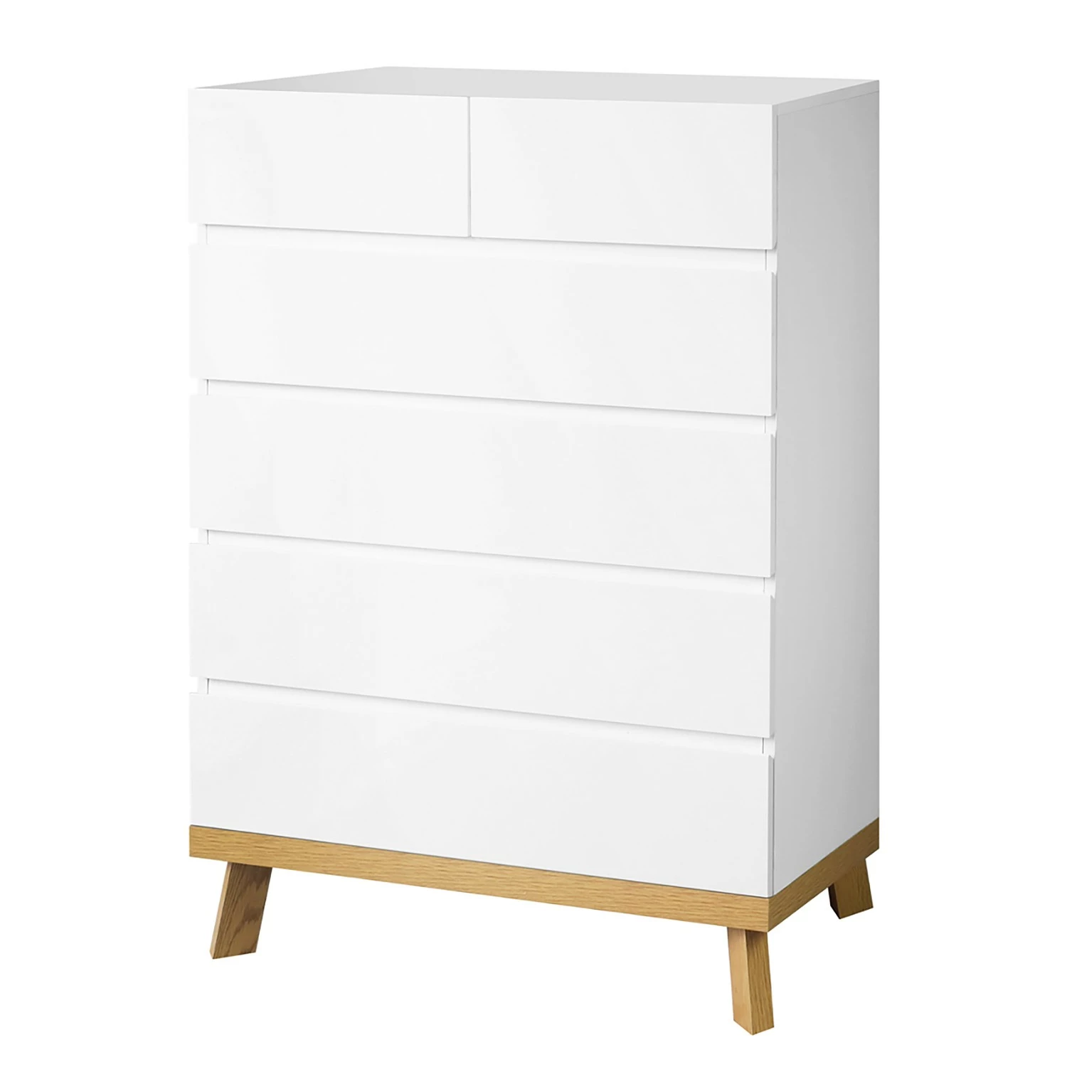 Norrwood Commode Skön - Blanc / Imitation chêne 3 Norrwood Commode Skön - Blanc / Imitation chêne