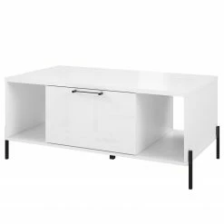 Loftscape Table basse Ozora - Blanc brillant / Blanc mat