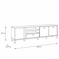 Red Living Meuble TV Vallegrande I - Imitation épicéa -loftscape Boutique 1000356705 220603 500 SKETCH DETAILS P000000001000356705 sketch