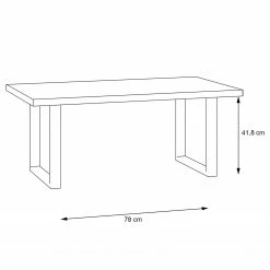 Red Living Table basse Vallegrande - Imitation pin des Alpes / Noir 11 Red Living Table basse Vallegrande - Imitation pin des Alpes / Noir -loftscape Boutique 1000356712 220603 501 SKETCH DETAILS P000000001000356712 sketch