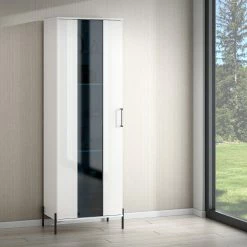 Loftscape Vitrine Ozora - Blanc brillant / Blanc mat 10 Loftscape Vitrine Ozora - Blanc brillant / Blanc mat -loftscape Boutique 1000356714 220603 020 MOOD DETAILS P000000001000356714 mood
