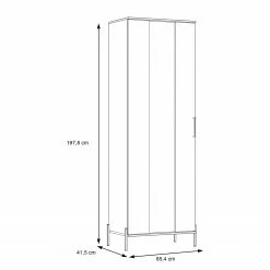Loftscape Vitrine Ozora - Blanc brillant / Blanc mat 14 Loftscape Vitrine Ozora - Blanc brillant / Blanc mat -loftscape Boutique 1000356714 220603 500 SKETCH DETAILS P000000001000356714 sketch