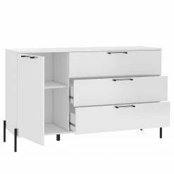 Loftscape Buffet Ozora I - Blanc brillant / Blanc mat -loftscape Boutique 1000356721 220603 032 DETAILS P000000001000356721