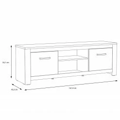 Loftscape Meuble TV Verolme I - Imitation chêne -loftscape Boutique 1000356724 220603 500 SKETCH DETAILS P000000001000356724 sketch