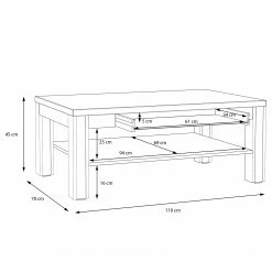 Loftscape Table basse Verolme II - Imitation chêne -loftscape Boutique 1000356725 220603 500 SKETCH DETAILS P000000001000356725 sketch