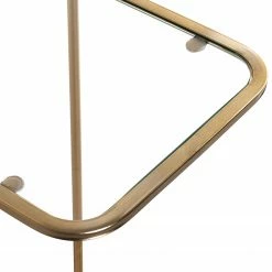 Loftscape Bout de canapé Sabugal - Verre / Métal - Doré -loftscape Boutique 1000356853 220609 033 DETAILS P000000001000356853