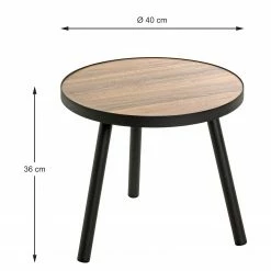 Red Living Bout de canapé Glurns II - Imitation chêne / Noir 9 Red Living Bout de canapé Glurns II - Imitation chêne / Noir -loftscape Boutique 1000356855 220609 500 SKETCH DETAILS P000000001000356855 sketch