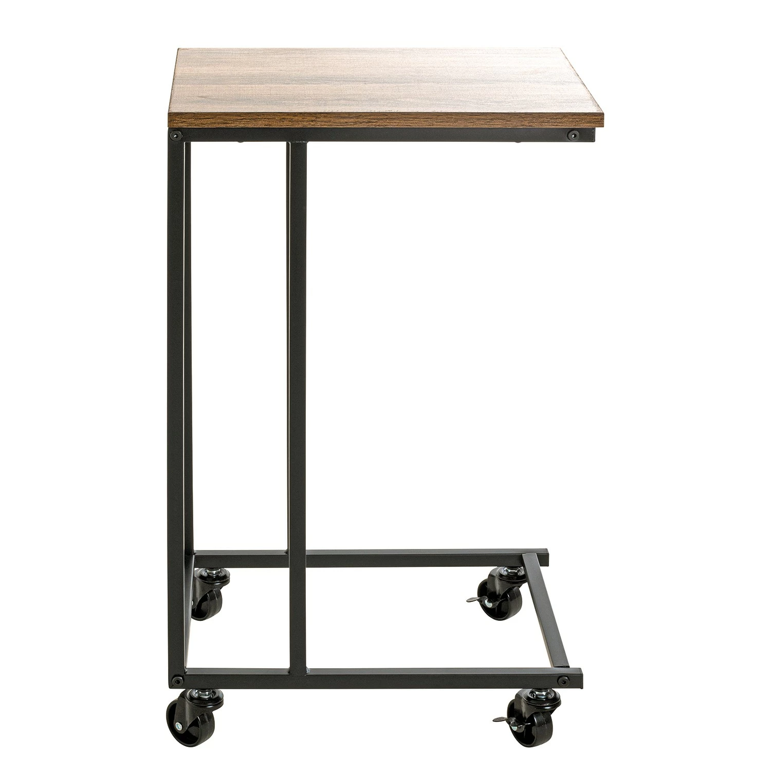 Red Living Bout de canapé Vettweiß - Métal - Imitation chêne / Noir 4 Red Living Bout de canapé Vettweiß - Métal - Imitation chêne / Noir – Image 2