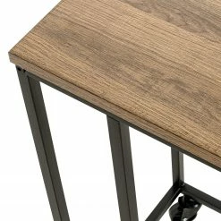 Red Living Bout de canapé Vettweiß - Métal - Imitation chêne / Noir 15 Red Living Bout de canapé Vettweiß - Métal - Imitation chêne / Noir -loftscape Boutique 1000356861 220609 034 DETAILS P000000001000356861