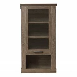 Loftscape Vitrine murale Temuco - Imitation chêne foncé -loftscape Boutique 1000357988 220616 040 DETAILS P000000001000357988