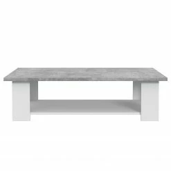 Loftscape Table basse Potom I - Imitation béton / Blanc -loftscape Boutique 1000357992 220616 030 DETAILS P000000001000357992