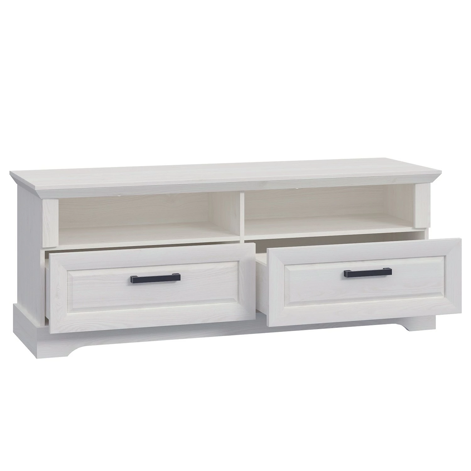 Ridgevalley Meuble TV New Dessa - Imitation pin blanc 5 Ridgevalley Meuble TV New Dessa - Imitation pin blanc – Image 3