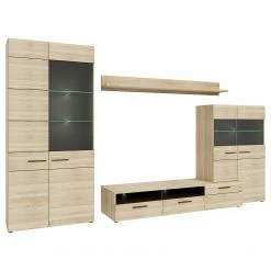 Loftscape Ensemble meubles TV Taradale (4 élém.) - Avec éclairage inclus - Imitation chêne Sonoma -loftscape Boutique 1000357998 220616 030 DETAILS P000000001000357998