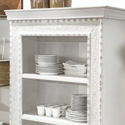 Ridgevalley Étagère Missoula - Manguier massif - Blanc vintage -loftscape Boutique 1000359909 220624 030 DETAILS P000000001000359909