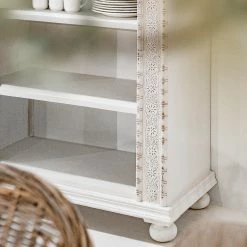 Ridgevalley Étagère Missoula - Manguier massif - Blanc vintage -loftscape Boutique 1000359909 220624 031 DETAILS P000000001000359909