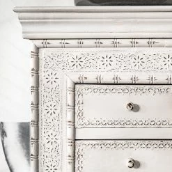 Ridgevalley Commode Missoula - Manguier massif - Blanc vintage -loftscape Boutique 1000359912 220624 030 DETAILS P000000001000359912