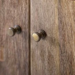 Red Living Enfilade Vallentuna - Manguier massif / Métal - Manguier / Noir -loftscape Boutique 1000359913 220621 070 DETAILS P000000001000359913