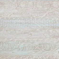 Ridgevalley Table basse Missoula - Verre / Manguier massif - Blanc vintage -loftscape Boutique 1000359914 220624 036 DETAILS P000000001000359914