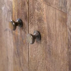 Red Living Buffet Vallentuna - Manguier massif / Métal - Manguier / Noir -loftscape Boutique 1000359916 220621 050 DETAILS P000000001000359916