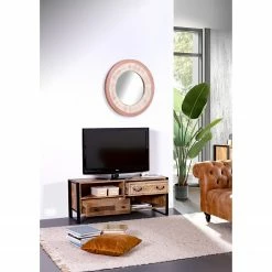 Red Living Meuble TV Vallentuna - Manguier massif / Métal - Manguier / Noir -loftscape Boutique 1000359919 220621 021 MOOD DETAILS P000000001000359919 mood