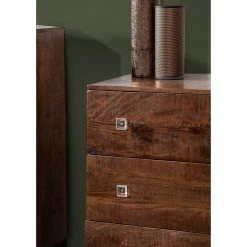 Red Living Commode Telados - Manguier massif / Métal - Manguier foncé / Noir -loftscape Boutique 1000359922 220621 024 MOOD DETAILS P000000001000359922 mood