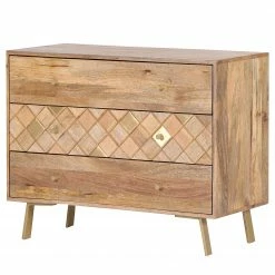 Naturoo Commode Yearby - Manguier massif - Manguier / Doré