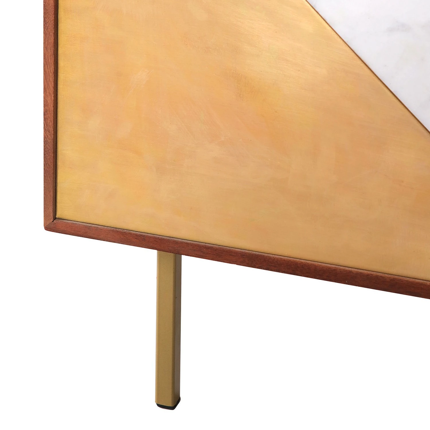 Red Living Buffet Aulnoy - Acacia massif / Métal - Acacia / Laiton 7 Red Living Buffet Aulnoy - Acacia massif / Métal - Acacia / Laiton – Image 5