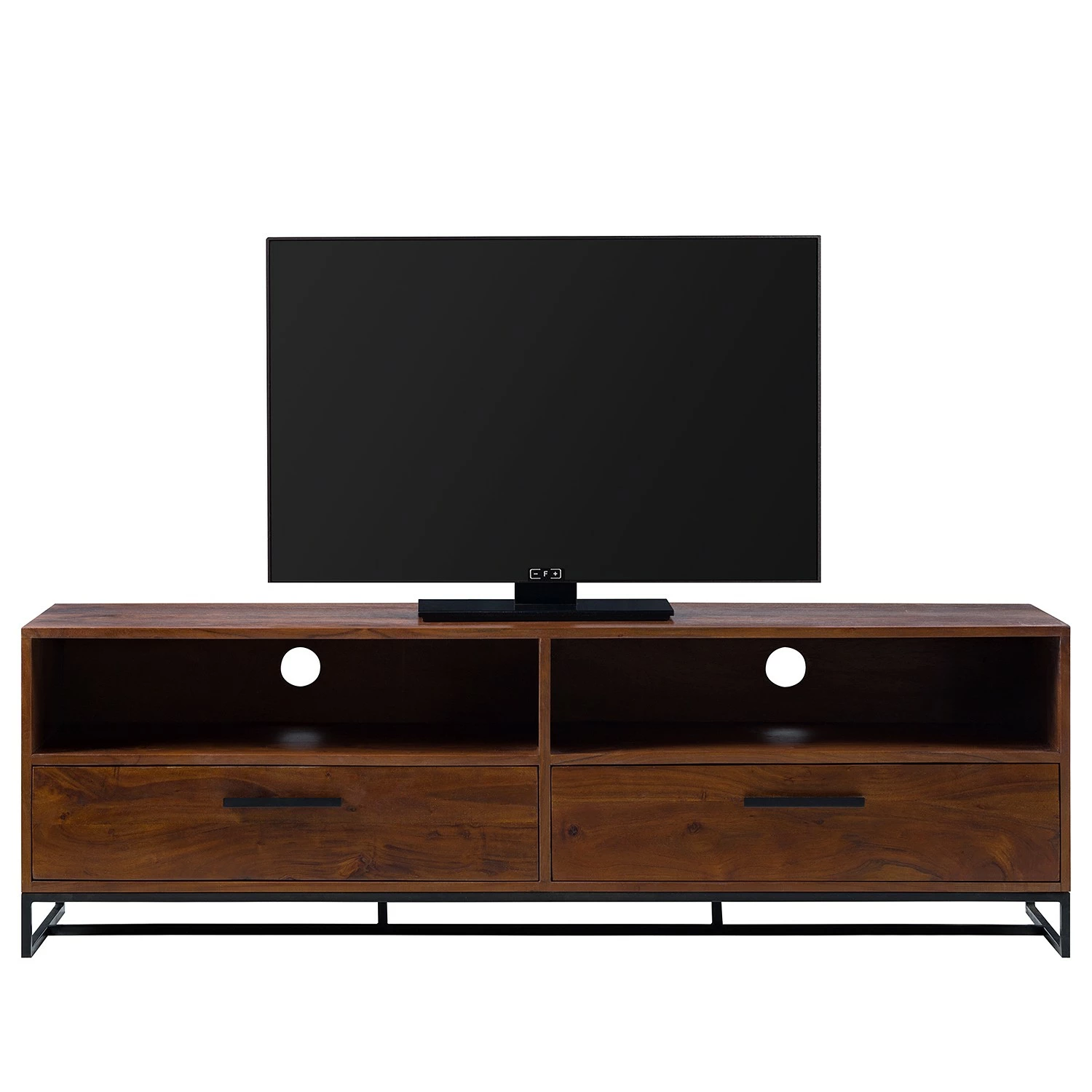 Ars manufacti Meuble TV Woodson V - Acacia massif / Métal - Acacia brun 5 Ars manufacti Meuble TV Woodson V - Acacia massif / Métal - Acacia brun – Image 3