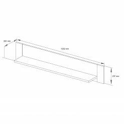 Trendteam Tablette murale Georgia - Imitation pin blanc 12 Trendteam Tablette murale Georgia - Imitation pin blanc -loftscape Boutique 1000362846 220623 500 SKETCH DETAILS P000000001000362846 sketch