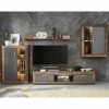 Trendteam Ensemble meubles TV jazz I (4 éléments) - Imitation bois ancien / Anthracite -loftscape Boutique 1000362848 220623 011 MOOD IMAGE P000000001000362848 mood