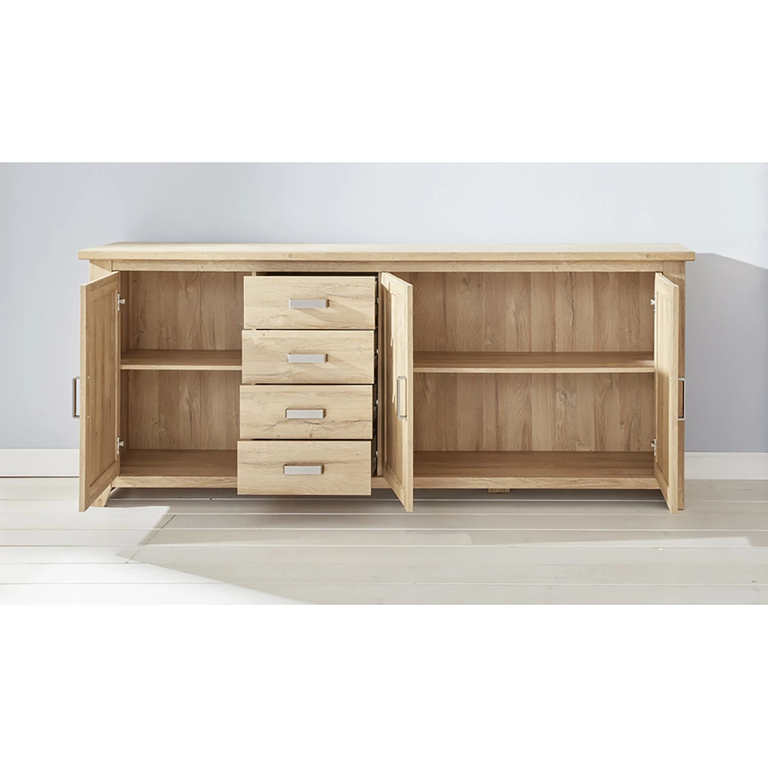 Trendteam Ensemble meubles TV Canyon (2 éléments) - Imitation vieux chêne 7 Trendteam Ensemble meubles TV Canyon (2 éléments) - Imitation vieux chêne – Image 5