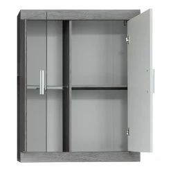 Trendteam Ensemble meubles TV jazz I (4 éléments) - Imitation chêne gris / Blanc -loftscape Boutique 1000362858 220623 045 DETAILS P000000001000362858