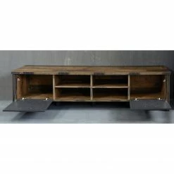 Trendteam Ensemble meubles TV Prime II (3 élém.) - Imitation béton / Imitation vieux bois -loftscape Boutique 1000362860 220623 026 MOOD DETAILS P000000001000362860 mood