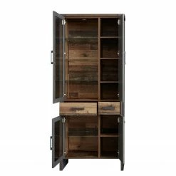 Trendteam Ensemble meubles TV Prime II (3 élém.) - Imitation béton / Imitation vieux bois -loftscape Boutique 1000362860 220623 035 DETAILS P000000001000362860